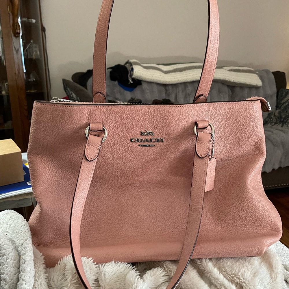 Coach Blush Pink Tote Bag